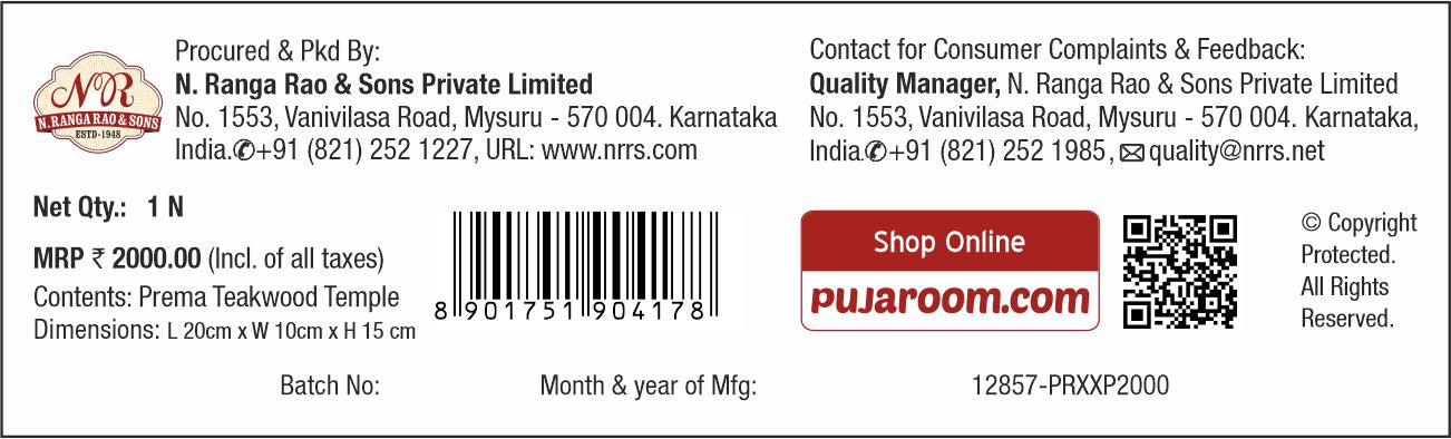 prema teakwood temple