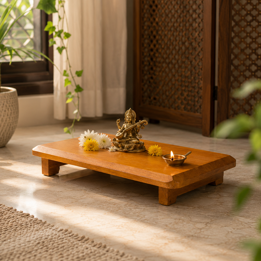 Premium Jackfruit Wood Madi Mane (18"x12")