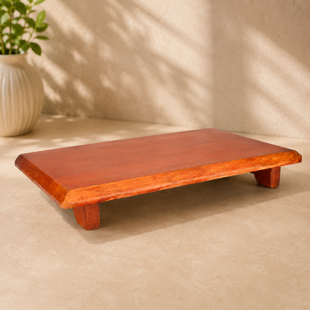 mahogany wood madi mane (18"x12")