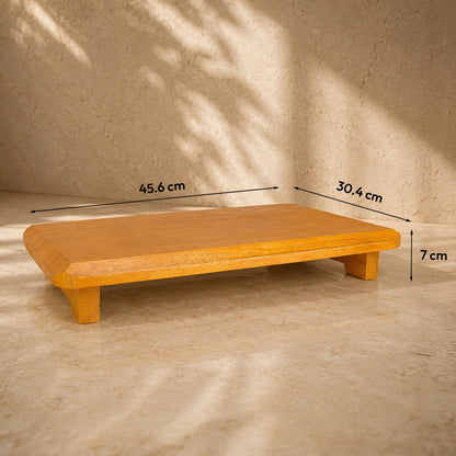 Premium Jackfruit Wood Madi Mane (18"x12")