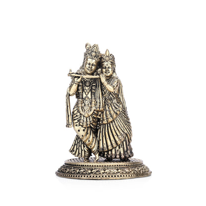 Radha Krishan Brass Idol
