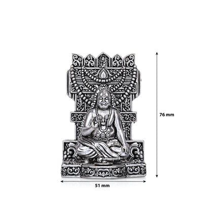 Shri Raghavendra Swamy Idol(German Silver)