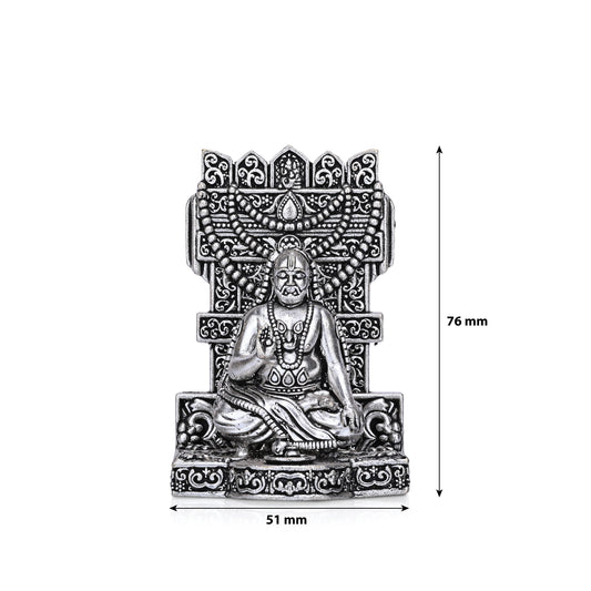 Shri Raghavendra Swamy Idol(German Silver)