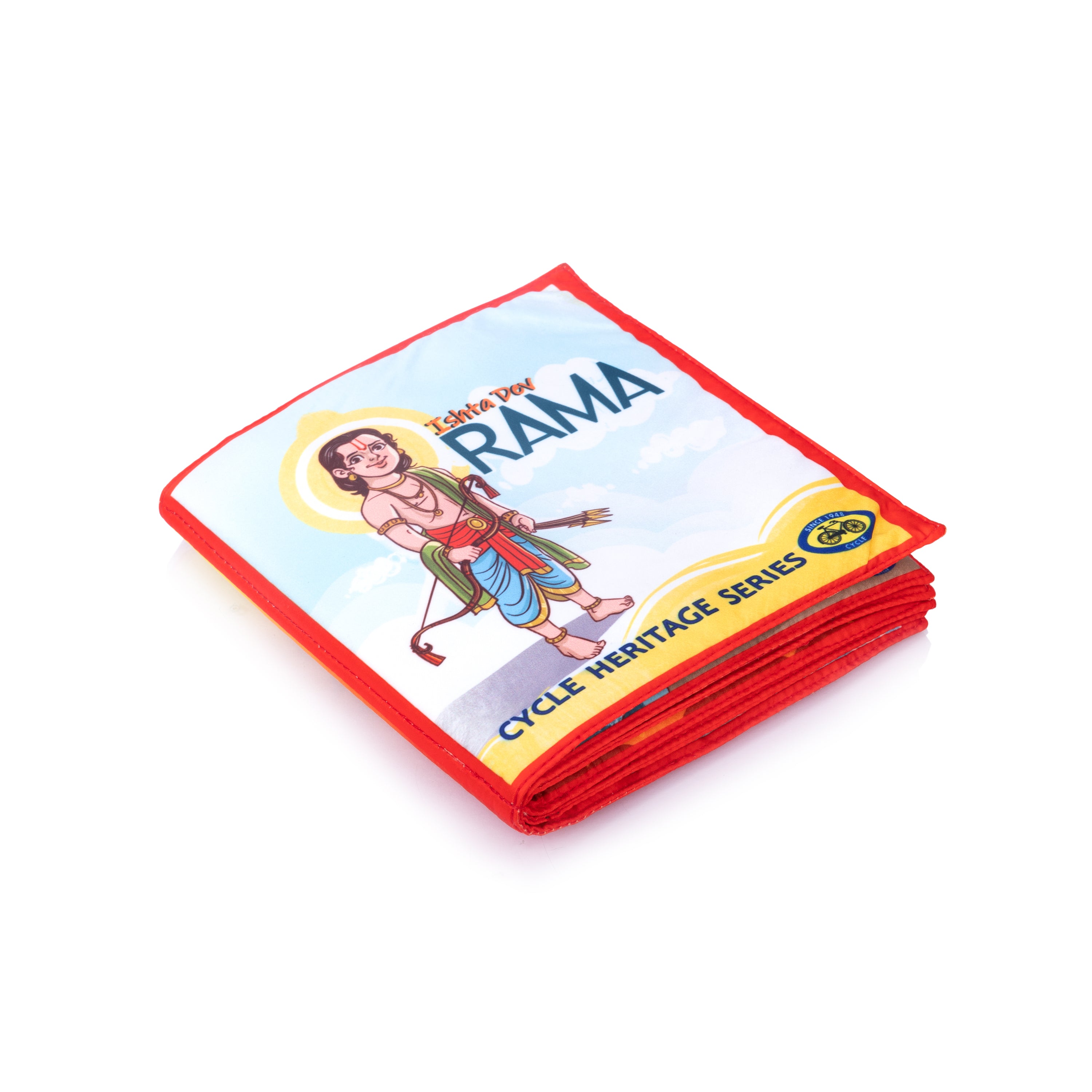 Cycle Heritage Series Sri Rama Cloth Book (Washable and Reusable)