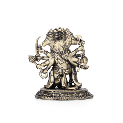 Sri Panchamukhi Anjaneya Brass Idol