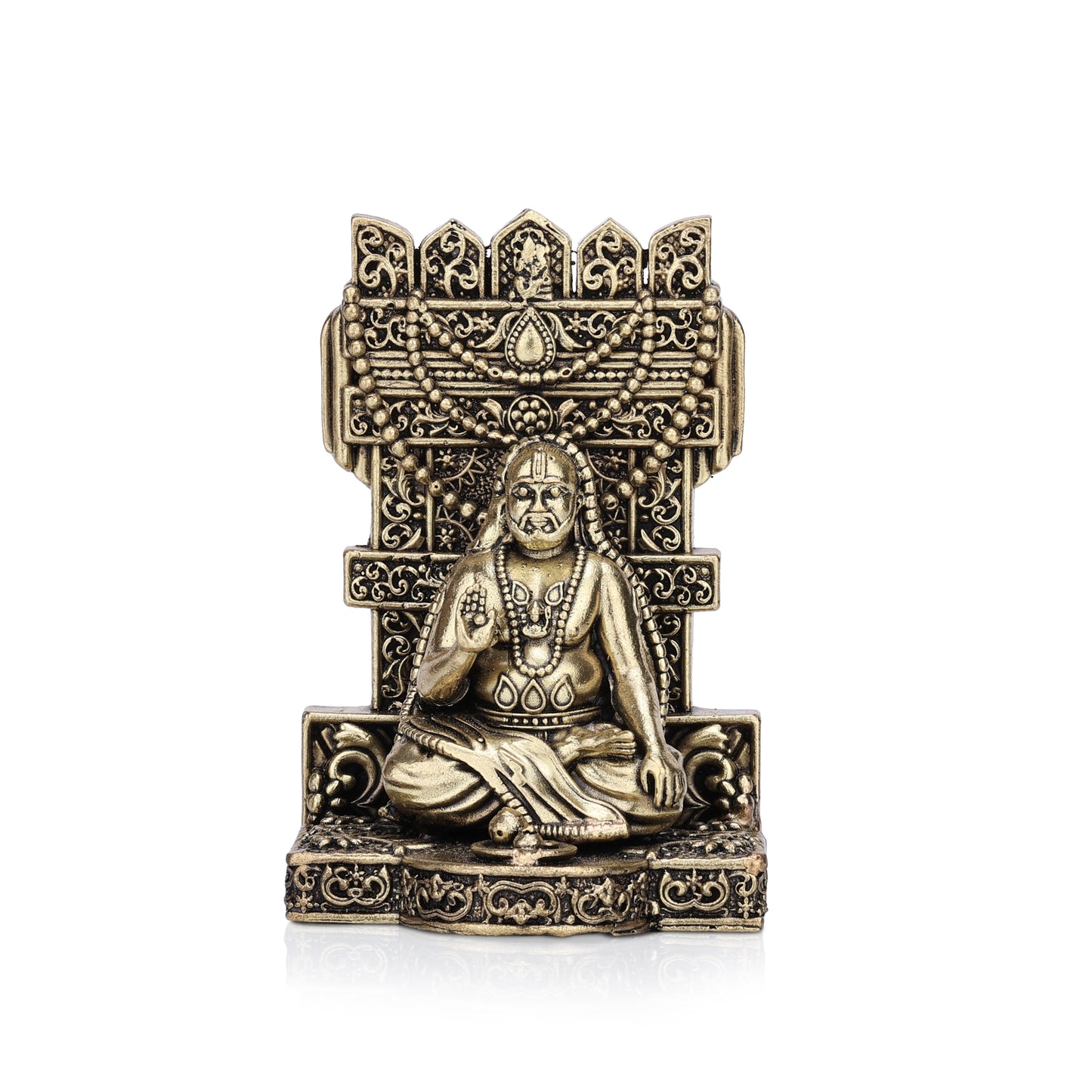 sri raghavendra swamy brass idol