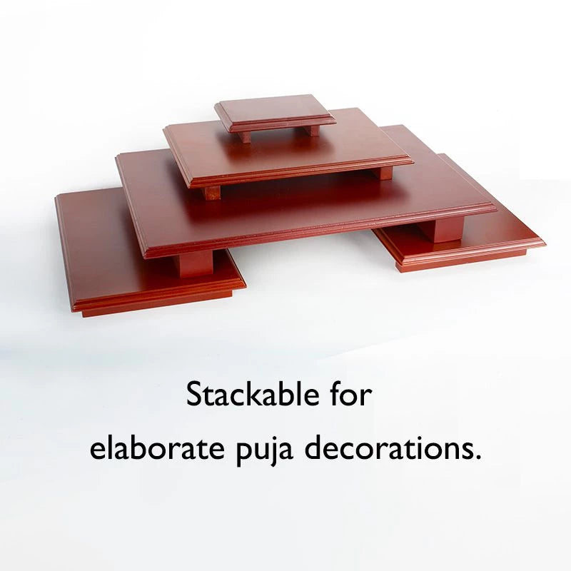 Wooden Pooja Peeta
