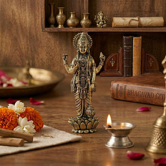 Lord Satyanarayana Brass Idol